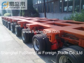 Hydraulic modular trailer