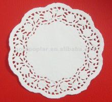 round white paper doilies