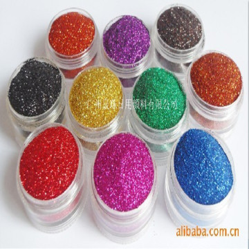 PET glitter powder pigments for cosmetics