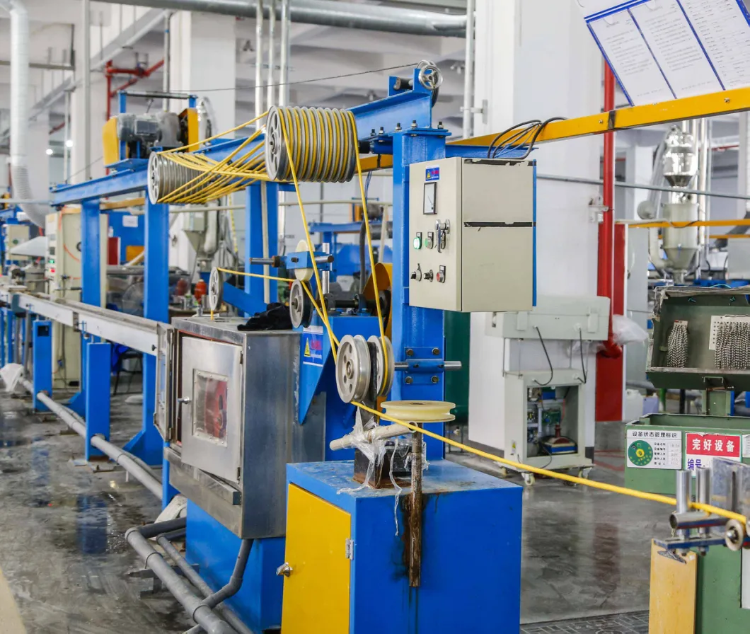 Plastic Wire Cable Extruder Machine