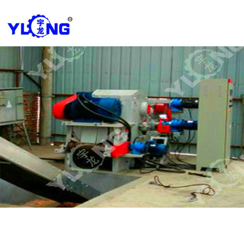 Pellet Press Machine Line với Wood Chipper