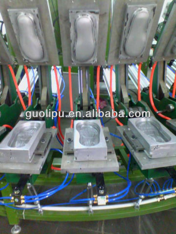 Shoe soles PU foaming Machine with production line