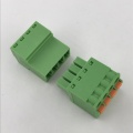 3.81mm pitch 4 pin spring pluggable terminal block