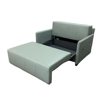 Modern Convertible Faux Leather Storage Sofa Cama Furniture