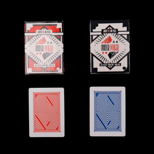 Double deck customized printing plastic playing cards