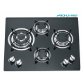 Kaca Tempered 4 Pembakar Gas Hob