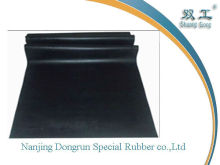 black CR rubber sheet