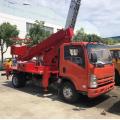 4x2 23m hingga 28m 700P Bucket Boom Truck