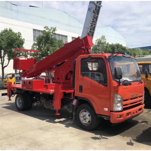 4x2 23m hingga 28m 700P Bucket Boom Truck