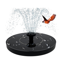 Solar Powered Floating Fountain 7V/1.4W 7 Nozzles for Bird Bath and Garden Ornaments