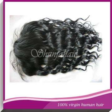 Ear to ear lace frontal,virgin hair silk top closure lace frontal,hairline lace frontal hair pieces