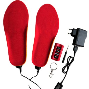 Rechargeable Heated Shoe Insoles for Winter Comfort