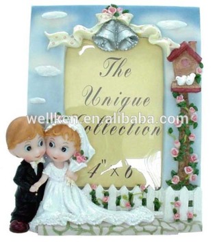 polyresin wedding picture frame
