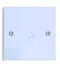 1 Gang Tel Socket American/B Rj11