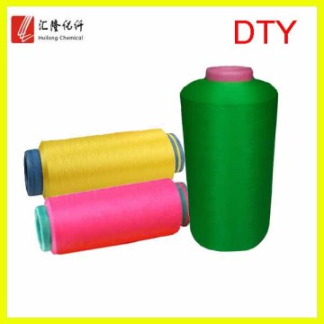 100% dope dyed dty polyester yarn