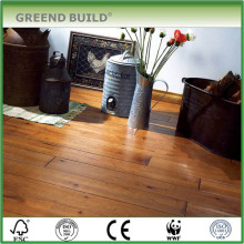 Waved Teak Solid Wood Flooring
