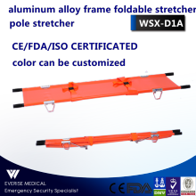 pole stretcher folding stretcher ambulance strether rescue stretcher patient transfer