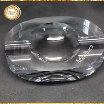 Contemporary unique crystal decorative ashtrays