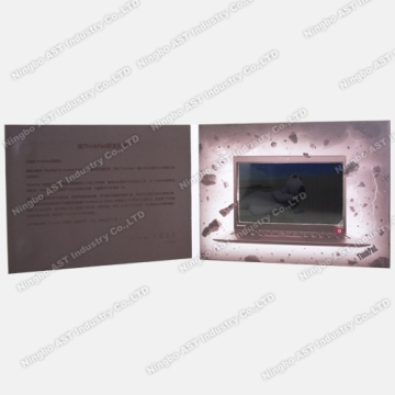 Video Advertising Card, Video Booklet, Video Promotional Brochure