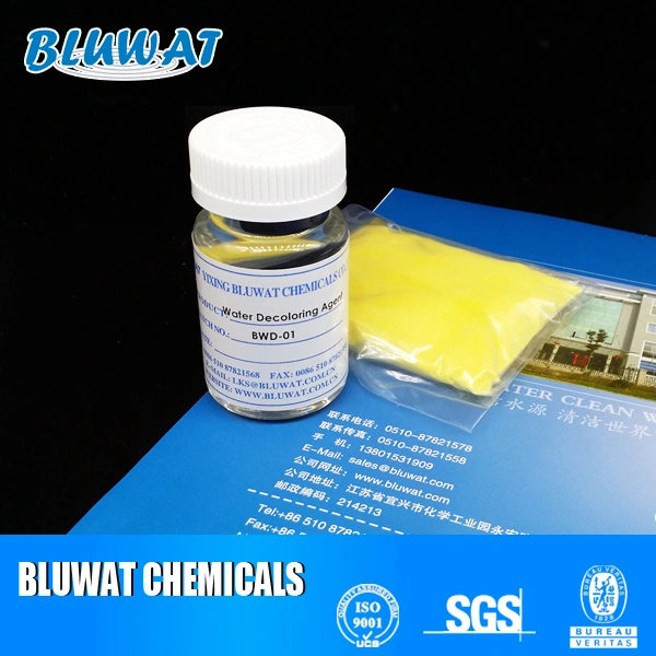 Bwd-01 Decoloring Agent Color Removal for Paper Wastewater