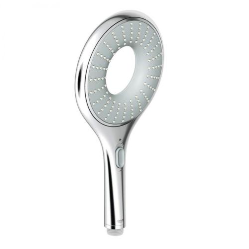 High pressure water 6-Setting 4" Chrome Face Handheld Shower