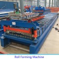 double layer glazed tile roll forming machinery