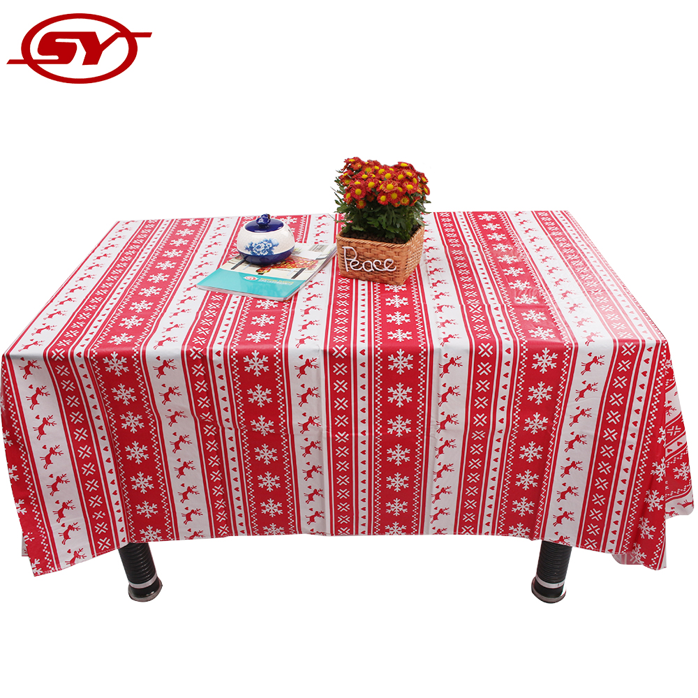 pe tablecloth