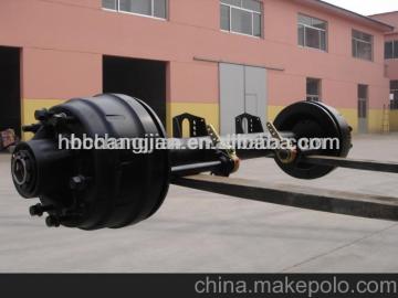 16Ton Inboard Drum Axle German Type for Trailer/Truck