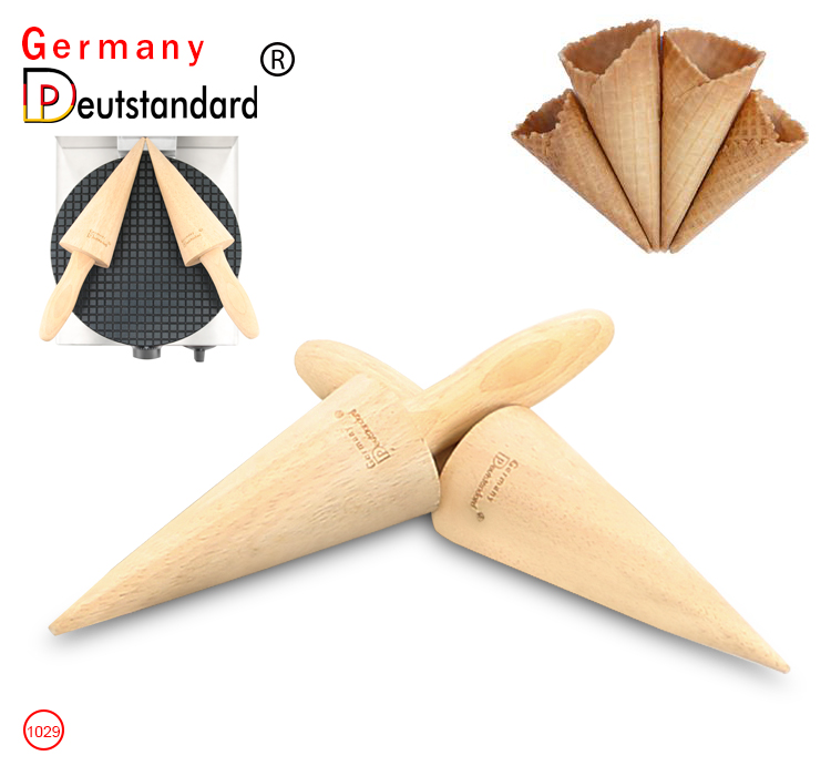 Ice cream cone maker tools wood cone tool