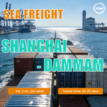 Sea Freight Service from Shanghai to Saudi Arabia