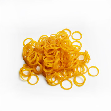 Eco-Friendly Natural Yellow Rubber Band