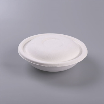 Biodegradable Takeaway Food Bowl Salad Bowl With Lid