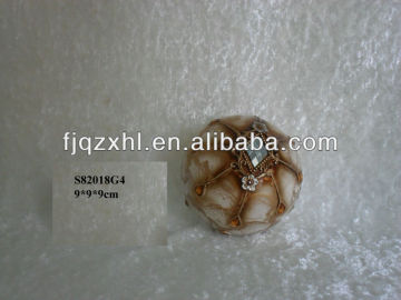 New products resin rhinestone balls