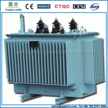 10KV three phase oil type transformer manufacturer electric power voltage transformer