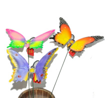 6" Butterfly Garden Plant Sticks