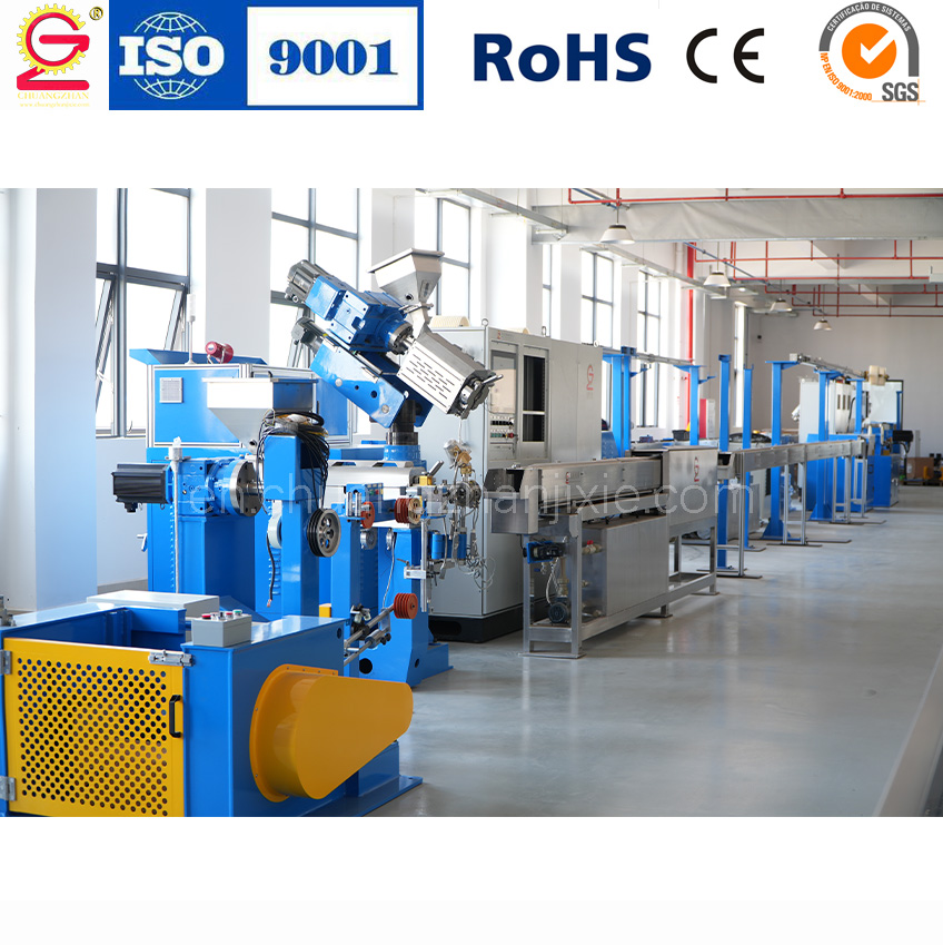 高频数据线挤出生产线 High Frequency Data Cable Extrusion Line