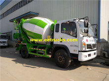 6m3 Dongfeng Transit Concrete Trucks