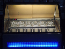 Ice Cream Display Freezer - Automatic Defrosting, LED lights