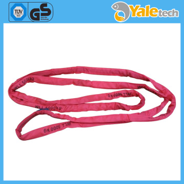 low elongation round lifting sling