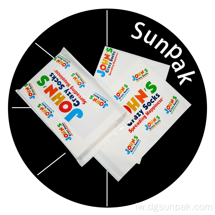 מעטפות משלוח תיק polymail מותאם אישית עבור בגדים בגדים