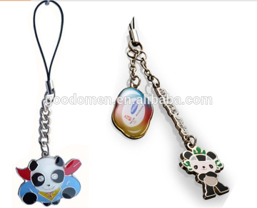 China cheap mobile phone keychain