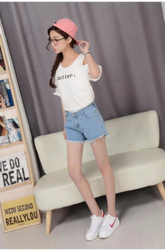 High Waist Jeans Shorts Women 2016 Ladies