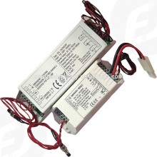 Led ceiling light emergency unit and high temperature rechargeable battery pack