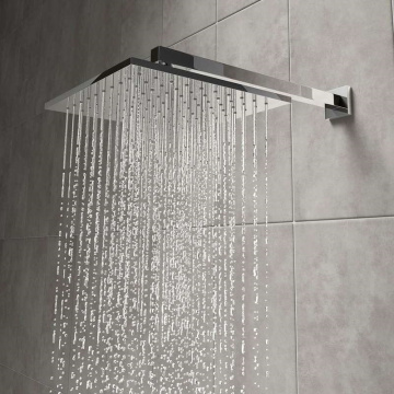 Wall mounted huge rain top-ceiling overhead shower head