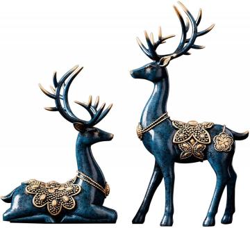 Modern 11.4" Large Deer Decorations