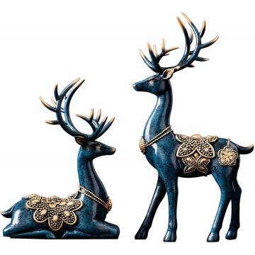 Modern 11.4" Large Deer Decorations