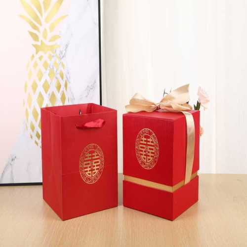 Luxury Ribbon Candle Packaging Gift Box Wedding