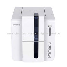 Evolis primacy plastic ID card ribbon printer, dual-sided card printer