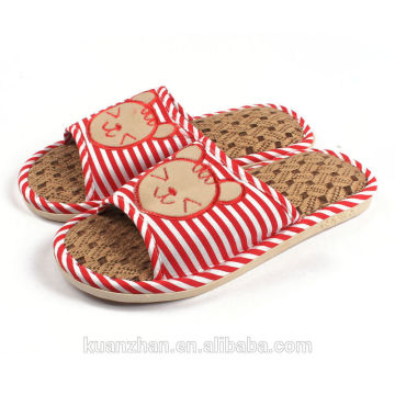 BV certification woman indoor slipper printed ladies indoor slipper