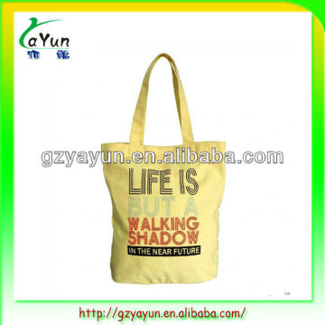 canvas shopping bag for supermarket